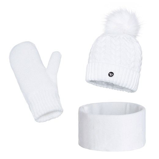 Zimowy komplet Damski ze sklepu JK-Collection w kategorii Komplety czapka i szalik damskie - zdjęcie 78500205