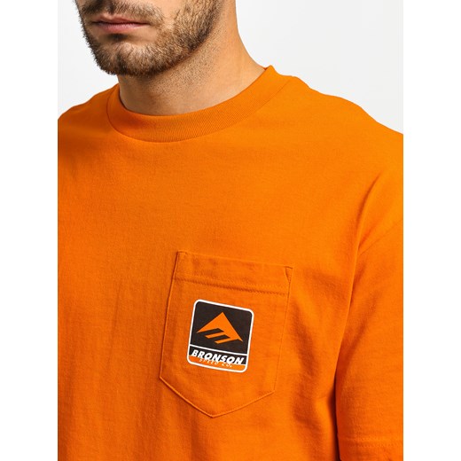 T-shirt męski Emerica pomarańczowa 