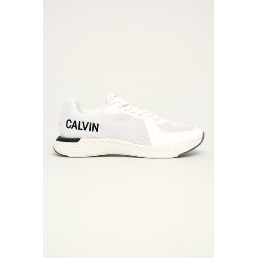 Buty sportowe damskie Calvin Klein bez wzorów płaskie 