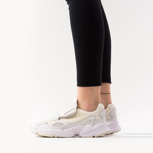Buty sportowe damskie Adidas Originals na rzepy bez wzorów 