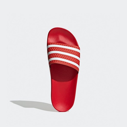 Klapki damskie Adidas Originals bez wzorów płaskie sportowe 