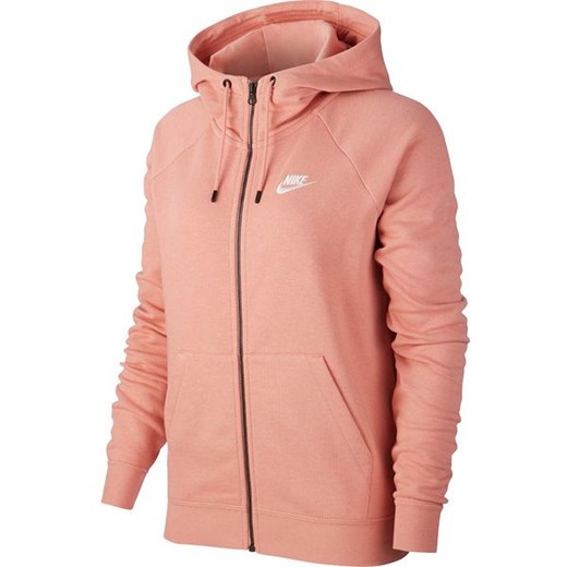 Bluza damska z kapturem Sporstwear Essential Full-Zip Fleece Nike (pink) Nike  XXL SPORT-SHOP.pl
