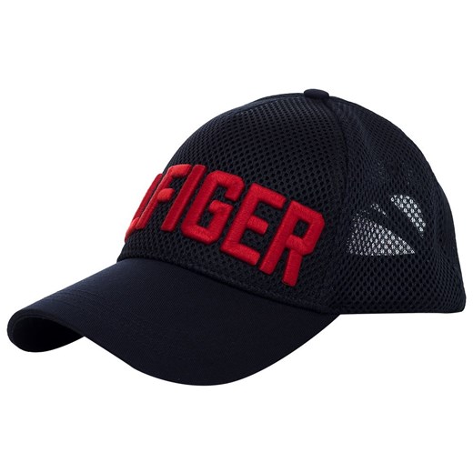 TOMMY HILFIGER TRUCKER CZAPKA Z DASZKIEM NAVY AM0AM03324 413 Tommy Hilfiger   messimo