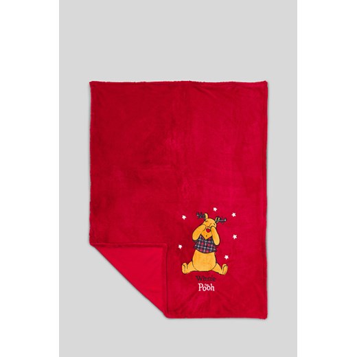 Accessoires C&a szalik/chusta czerwony z haftem 