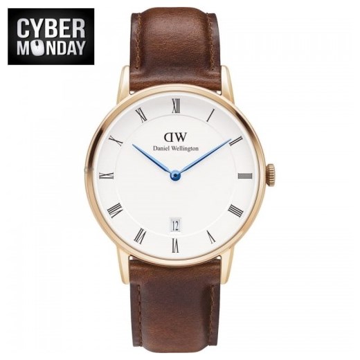 Brązowy zegarek Daniel Wellington 