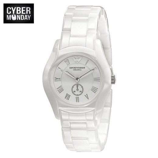 Zegarek Emporio Armani biały 