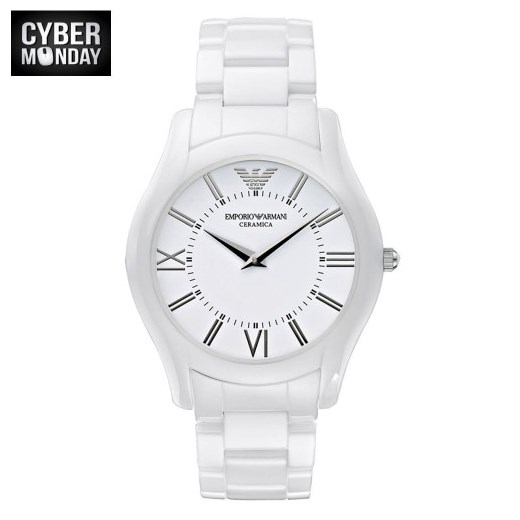 Emporio Armani zegarek biały 