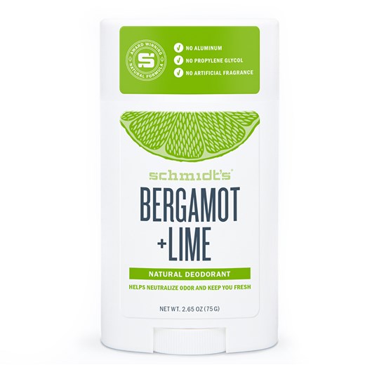 Schmidt’s Bergamot + Lime | Naturalny dezodorant w sztyfcie - bergamotka i limonka 58ml Schmidt’s   Estyl.pl