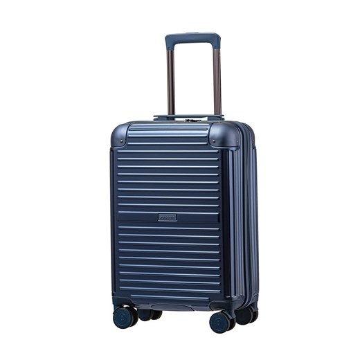 Mała kabinowa walizka PUCCINI DALLAS PC027C 7 Niebieska  Puccini uniwersalny Bagażownia.pl wyprzedaż 