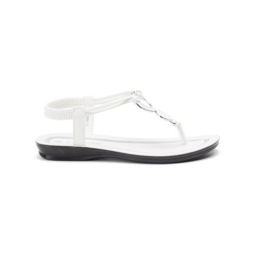 Bassano sandały damskie białe casual 