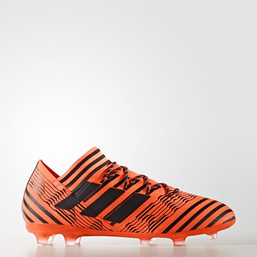 Buty piłkarskie korki Nemeziz 17.2 FG Adidas (pomarańczowo-czarne) Adidas  42 2/3 SPORT-SHOP.pl wyprzedaż 