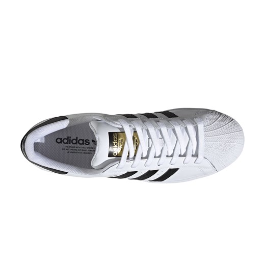 Buty sportowe męskie białe Adidas sznurowane 