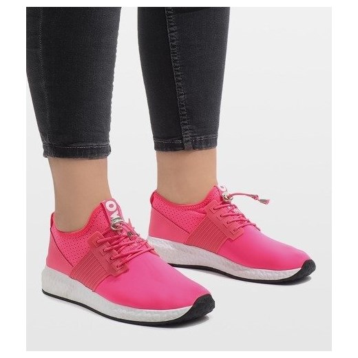 Różowe obuwie sportowe 499-Y