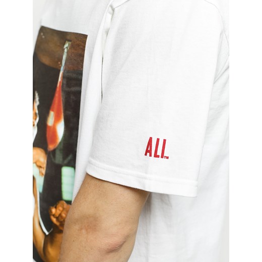 T-shirt męski biały Diamond Supply Co. w nadruki z krótkimi rękawami 