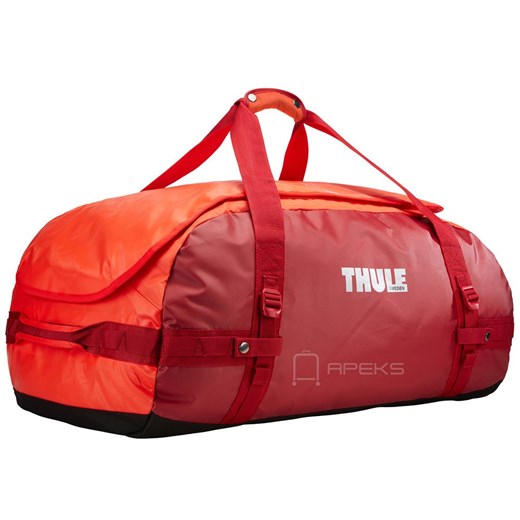 Thule Chasm 90L torba podróżna / plecak Sport Duffel L / czerwono - pomarańczowa