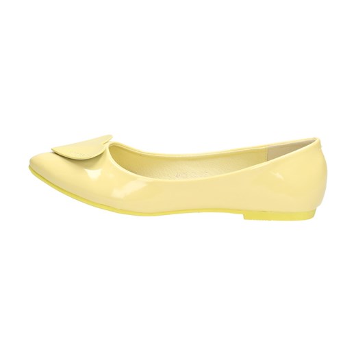 Żółte baleriny damskie VICES 4003-26 SERCA