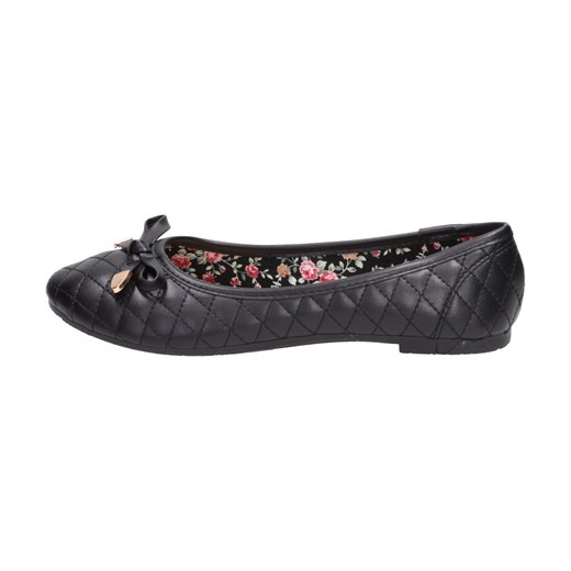 Czarne baleriny, buty damskie SABATINA 104