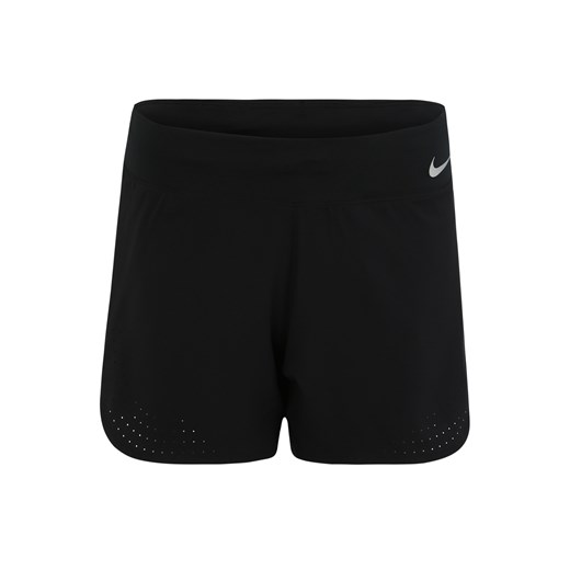 Spodenki sportowe czarne Nike bez wzorów 