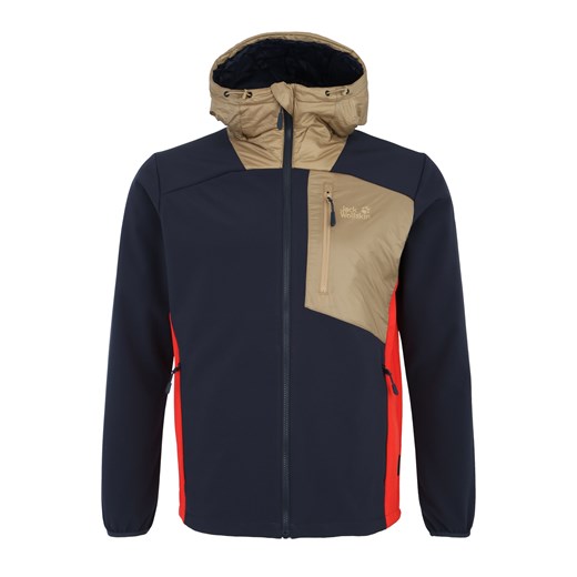 Kurtka sportowa niebieska Jack Wolfskin jesienna 