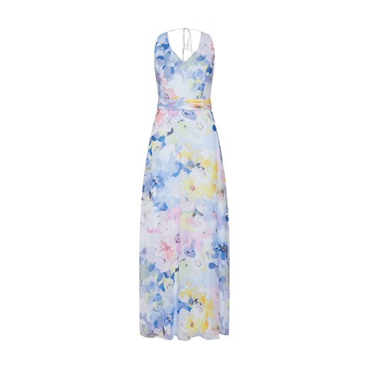 Sukienka Comma, oversize'owa midi z dekoltem v na spacer casual