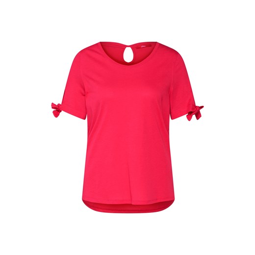 Bluzka damska S.oliver Red Label jerseyowa z okrągłym dekoltem 