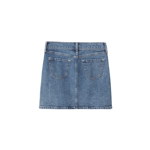 Spódnica dziewczęca niebieska Abercrombie & Fitch z jeansu 