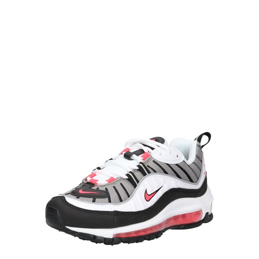 Nike Sportswear buty sportowe damskie do biegania młodzieżowe wielokolorowe gładkie sznurowane skórzane na płaskiej podeszwie