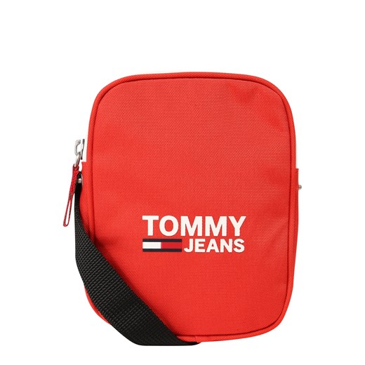 Tommy Jeans listonoszka bez dodatków czerwona na ramię 