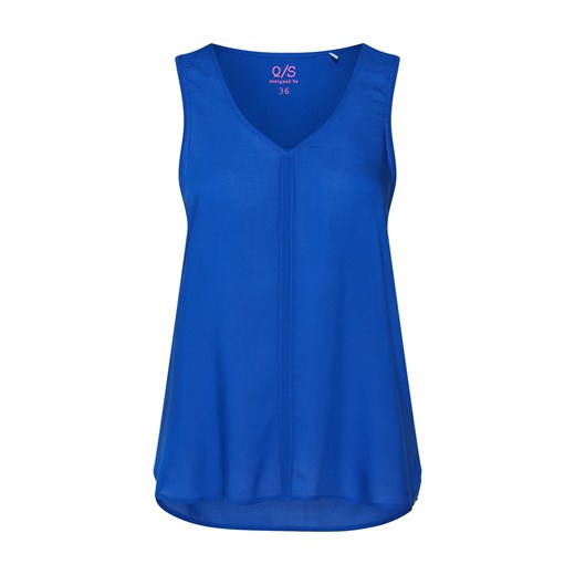 Bluzka damska Q/s Designed By niebieska z jerseyu 
