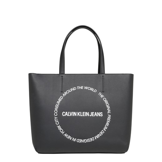 Shopper bag Calvin Klein mieszcząca a6 bez dodatków 