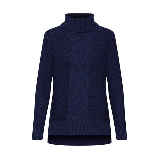 Sweter 'cable roll neck'