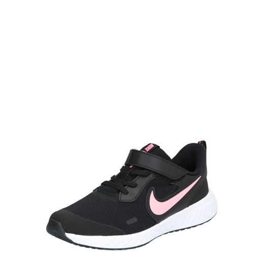 Buty sportowe dziecięce czarne Nike wiązane 