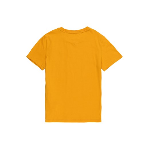 T-shirt chłopięce Tommy Hilfiger z tkaniny żółty 