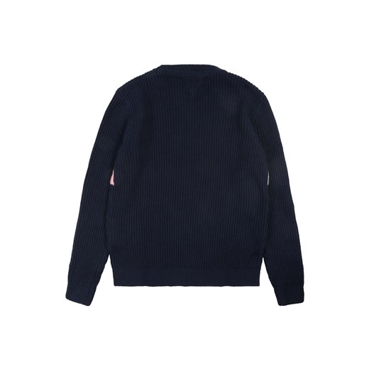 Sweter dziewczęcy Tommy Hilfiger w nadruki