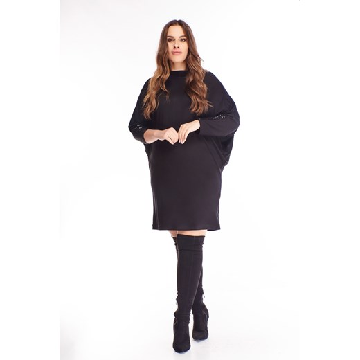 bawełniana tunika z cekinami  Ptakmoda.com XXXXL 