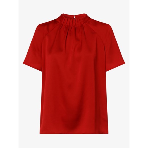 Czerwona bluzka damska S.oliver Black Label z krótkimi rękawami 