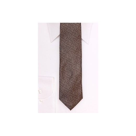 Krawat Platinum Grafit 103 recman  gładkie