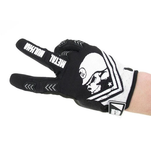 rękawice rowerowe GRENADE - Metal Mulisha MX Glove Black 