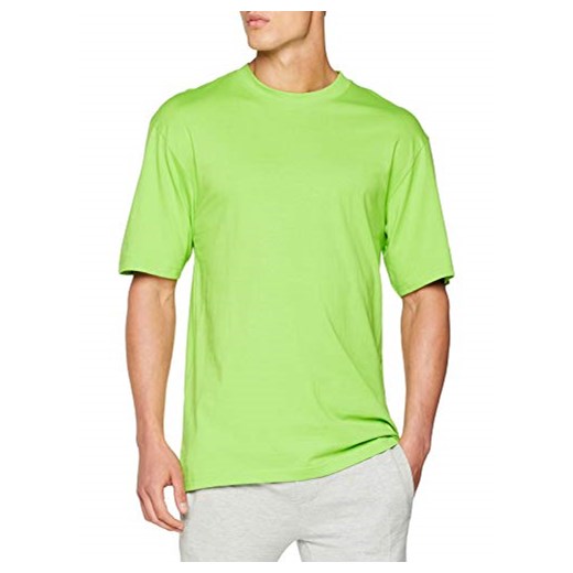 Urban Classics - męski t-shirt, długa (Tall-T) i nadwymiarowa (oversize), zielony, xl