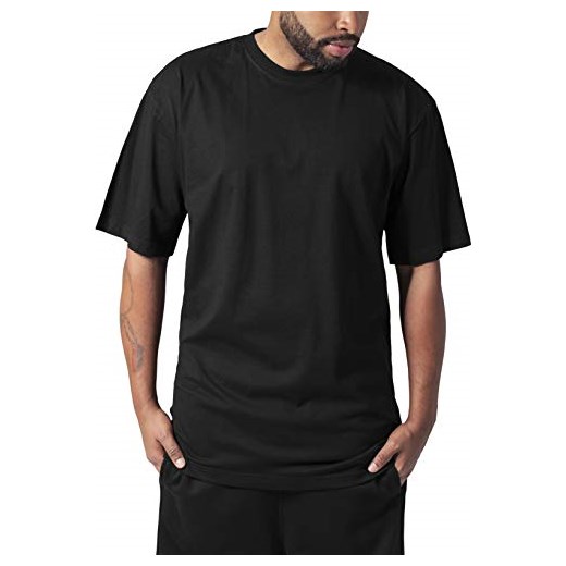 Urban Classics - męski t-shirt, długa (Tall-T) i nadwymiarowa (oversize) -  xxxxxl czarny (czarny 7)