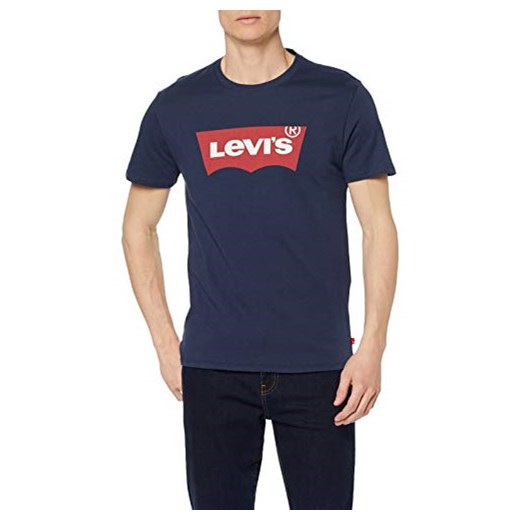 Levi's męski t-shirt z logo, model Graphic Set-in  -  krój regularny xxs