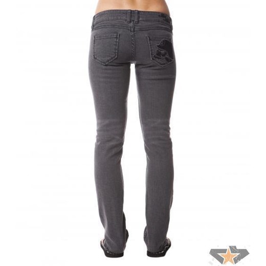 spodnie damskie METAL MULISHA - Lace Skinny - Dark Grey - M30709302 