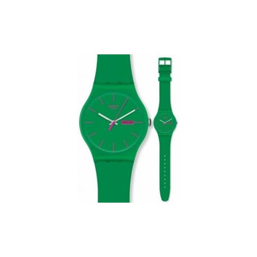 Zegarek męski Swatch - SUOG704 - CENA DO NEGOCJACJI - DOSTAWA DHL GRATIS - RATY 0% swiss zielony klasyczny