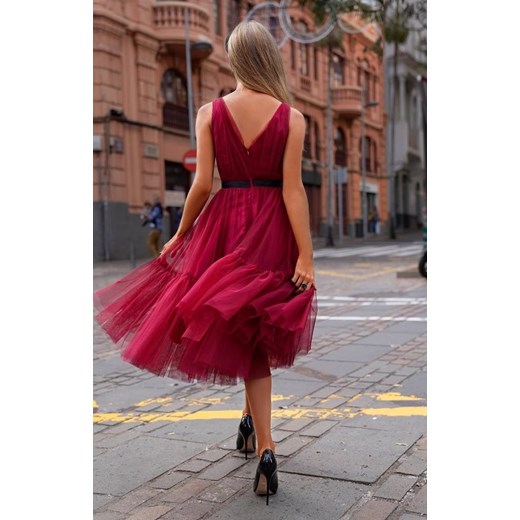 Sukienka Emo Sukienki tiulowa czerwona 