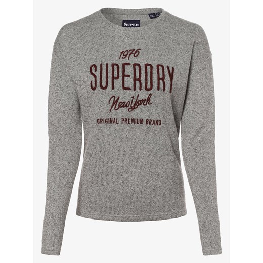 Superdry - Sweter damski – Maddie, szary  Superdry M vangraaf