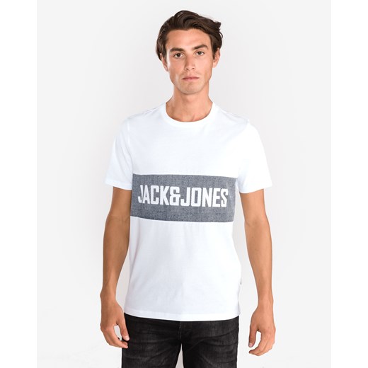 Jack & Jones Poul Koszulka Biały Jack & Jones  XXL wyprzedaż BIBLOO 