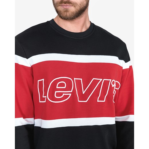 Levi's Bluza Czarny Czerwony