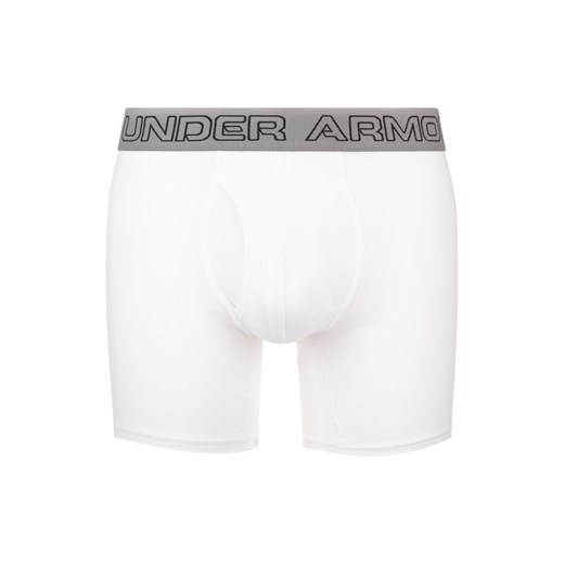Under Armour Charged Cotton® Stretch 6” 3-pack Bokserki Biały