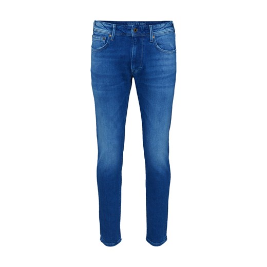 Pepe Jeans jeansy męskie niebieskie gładkie 