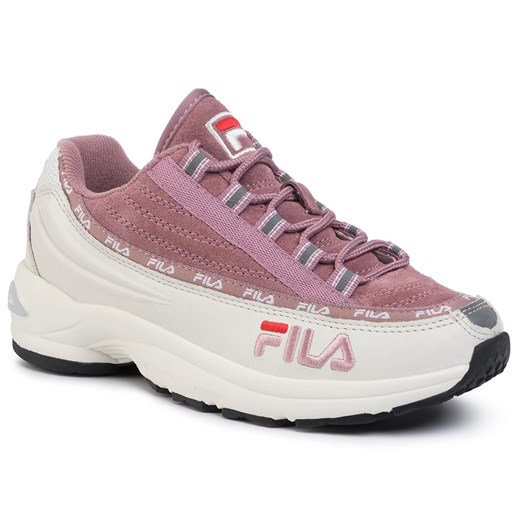 Sneakersy FILA - Dstr97 Wmn 1010755.91E Marshmallow/Lilas  Fila 38 wyprzedaż eobuwie.pl 